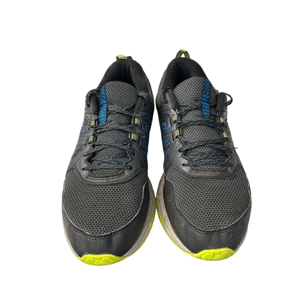 Asics Mens Gel Venture 8 1011A824 Black Blue Running Shoes Sneakers Size 10 - Picture 4 of 13